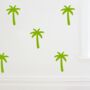 Palm Tree Wall Stickers, thumbnail 1 of 6