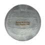 Personalised Engraved Hand Sewn Suede Leather Football Ball Size Five, thumbnail 7 of 12