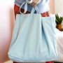 Personalised Pink Or Blue Cotton Large Tote Bag Gift, thumbnail 3 of 9