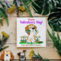 Valentine's Day Flowers Card, thumbnail 1 of 5