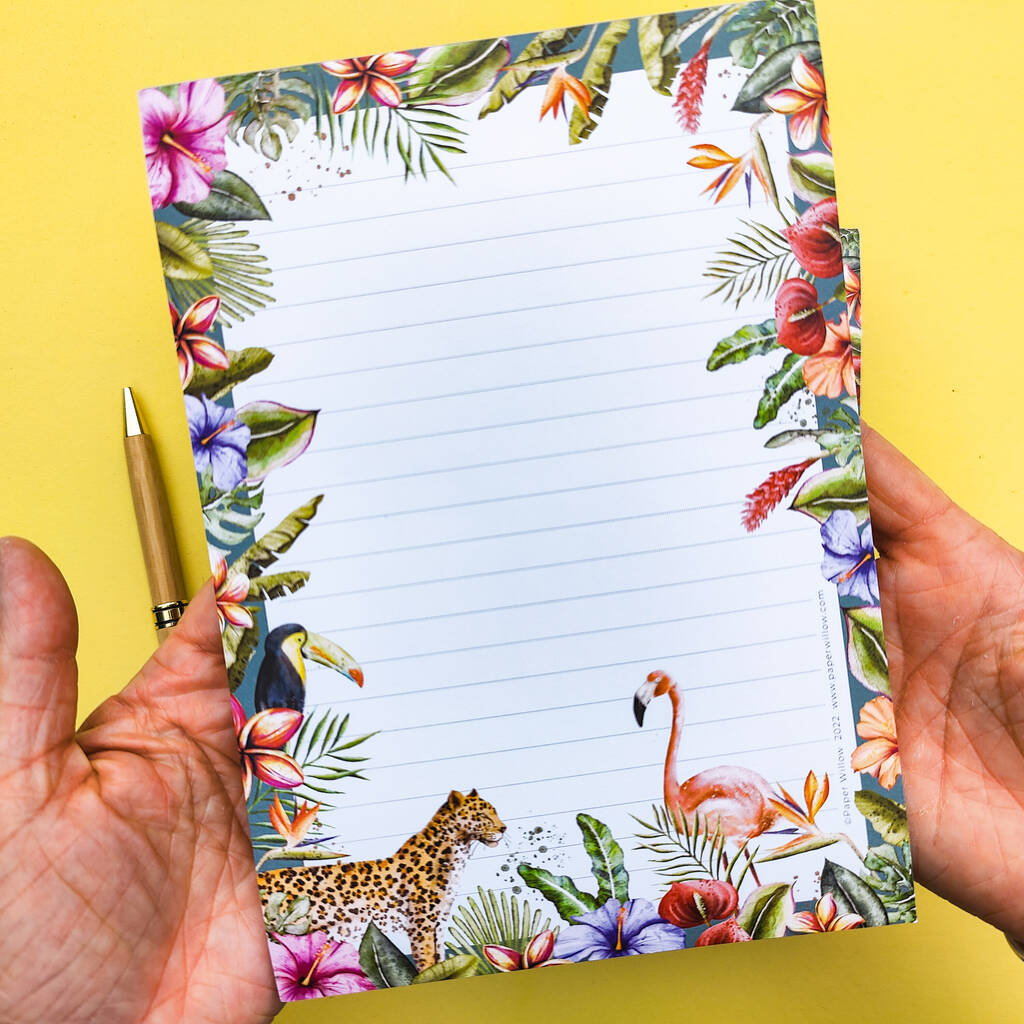 Tropical Animals Notepad, 1 of 5