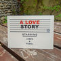 Personalised Couples 'Billboard' Anniversary Card, thumbnail 2 of 3