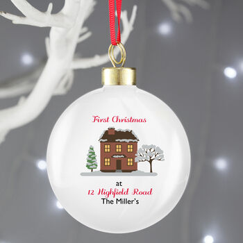 Personalised New Home Bauble, 2 of 6