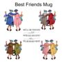 Personalized Best Friend Mug Gift , Bestie Forever Gift, thumbnail 4 of 10