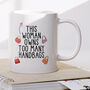 Funny Gift Mug For Woman Who Loves Handbags, thumbnail 1 of 4