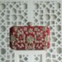 Sofia Red Floral Clutch, thumbnail 7 of 8