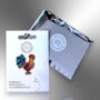 Rooster Colourful Cockerel Chicken Enamel Pin, thumbnail 6 of 9