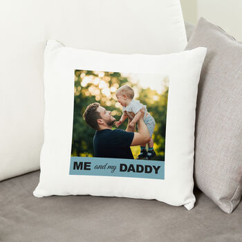 Dad’s Personalised Photo Cushion Cover, 3 of 5