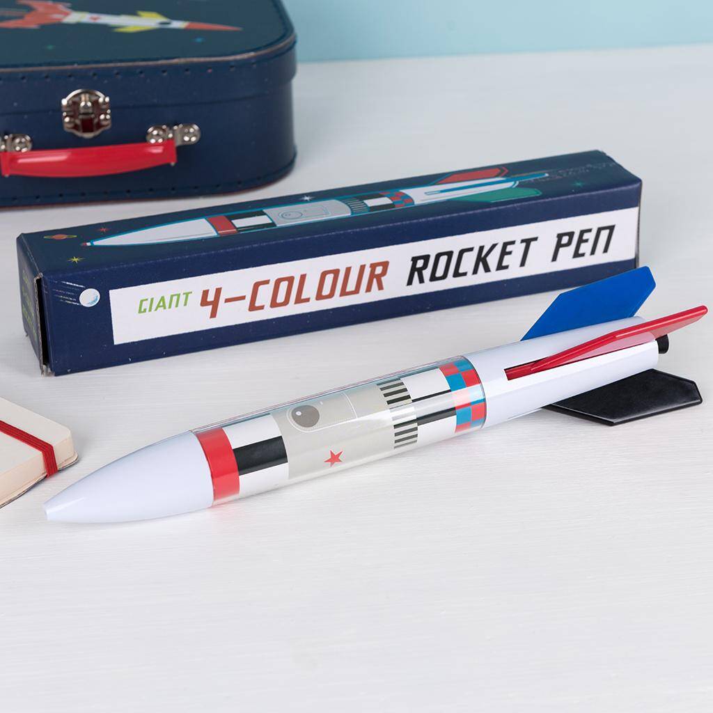 Giant Space Age Rocket Pen, 1 of 4