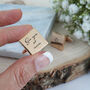 Personalised Wedding Rose Gold Plated Cufflinks, thumbnail 8 of 10