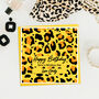 Personalised Birthday Leopard Pattern Card, thumbnail 5 of 5