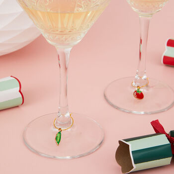 Wine Glass Charm Christmas Crackers, 4 of 6