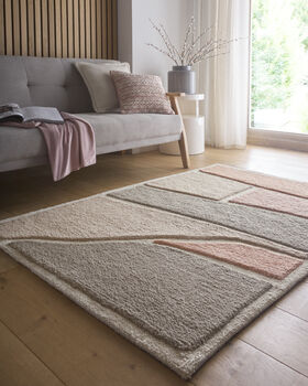 Origins Strata Pink/Grey Rug, 4 of 4