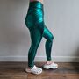 Green Mermaid Adult Festival Leggings, thumbnail 1 of 6