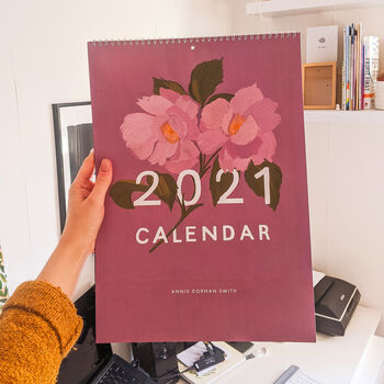 Floral Illustrated 2022 Calendar, 8 of 8