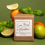 Lime, Basil And Mandarin Scented Soy Candle, thumbnail 2 of 4