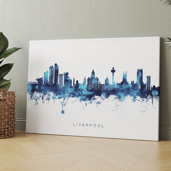 Liverpool Cityscape Skyline Print, 7 of 12