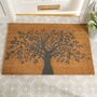 Country Home Tree Of Life Print Doormat, thumbnail 1 of 4