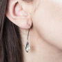 Calla Lily Pearl Drop Earrings, thumbnail 1 of 7