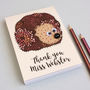 Personalised Teacher's Embroidered Notepad, thumbnail 6 of 7