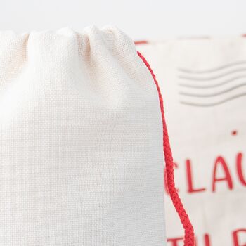 Santa Or Reindeer Christmas Sack, 5 of 5