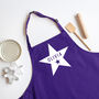 Personalised Child's Star Apron, thumbnail 7 of 10