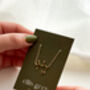 Constellation Star Sign 18k Gold Plated Necklace, thumbnail 3 of 4