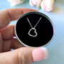 Valentine's Gift Silver Heart Pendent In Gift Tin, thumbnail 2 of 10