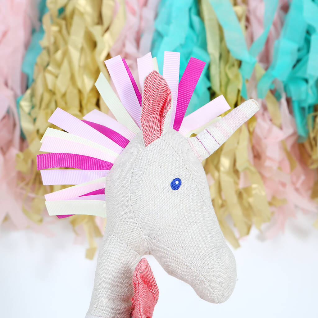 christmas unicorn soft toy