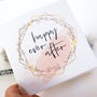 Gold Leaf Happy Ever After Wedding Card, thumbnail 1 of 3