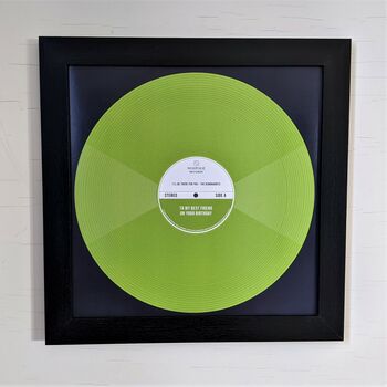 Personalised Coloured Record Print, 6 of 8