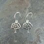 Tree Of Life Drop Earrings, thumbnail 1 of 3