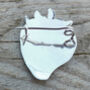 Silver Strawberry Brooch, thumbnail 3 of 5