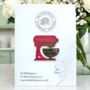 Baking Is My Superpower Retro Stand Mixer Hard Enamel Pin, thumbnail 1 of 9