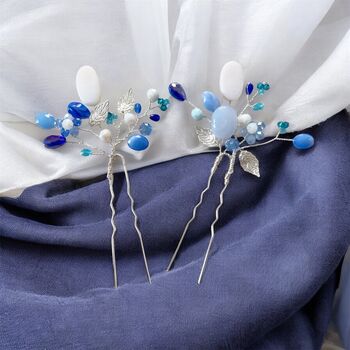 Ocean Whisper Hair Pins, 5 of 7