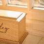 Personalised Solid Wood Pet Urn, thumbnail 3 of 8