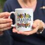 Floral Grandma China Mug, thumbnail 1 of 5