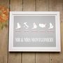 'Quintet Love Story' Personalised Print, thumbnail 1 of 8