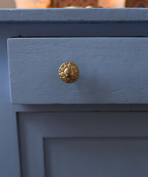 Brass Floral Door Knob, 3 of 6
