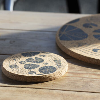 Cork Placemats And Coasters | Wild Swimmers, 5 of 5