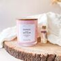 Wedding Candle Gift With Names And Matches, thumbnail 4 of 10
