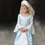 Girl's Blue Tudor Princess Dress, thumbnail 1 of 5
