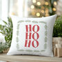 “Ho Ho Ho” Christmas Cushion, thumbnail 2 of 3