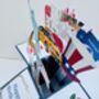 Personalisable New York Themed 3D Greeting/Gift Card, thumbnail 8 of 12