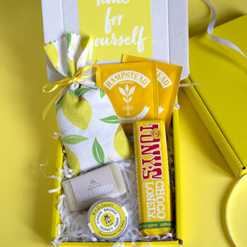 Take Time For Yourself Lemon Letterbox Gift Set, 2 of 2