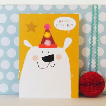 Birthday Polar Bear Card, 5 of 5