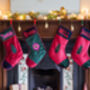 Personalised Luxury Velvet Christmas Stocking, thumbnail 3 of 10