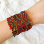 Statement Wide Seed Bead Bracelet, thumbnail 5 of 8