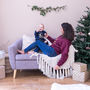 Joyeux Narwhal Adult And Child Christmas Jumpers, thumbnail 4 of 7