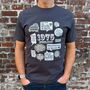 'Events Of 1975' Bespoke 50th Birthday Gift T Shirt, thumbnail 1 of 8